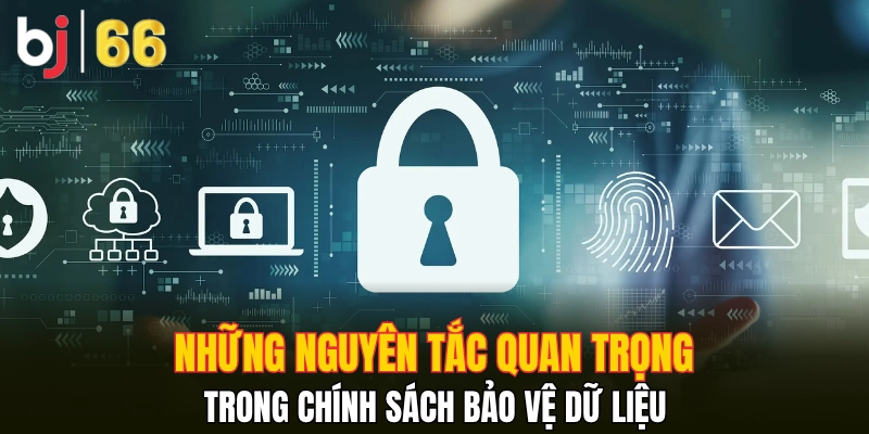 Những nguyên tắc quan trọng trong chính sách bảo vệ dữ liệu